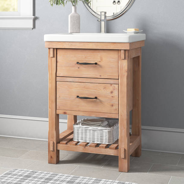 Three Posts™ Kordell 30'' Freestanding Single Bathroom Vanity with